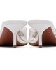 ALAÏA ALAÏA White Bloom Mule Heels - 2