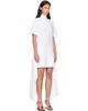 ALAÏA ALAÏA White Cotton Jersey T-shirt Minidress - 2