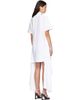 ALAÏA ALAÏA White Cotton Jersey T-shirt Minidress - 3