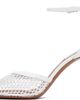 ALAÏA ALAÏA White High Fishnet Heels - 3