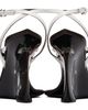 ALAÏA ALAÏA White Invisible Jewel Wedge Heeled Sandals - 2