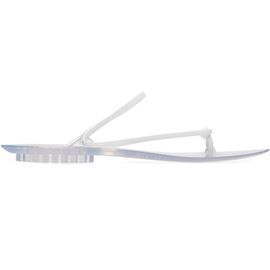 ALAÏA ALAÏA White Invisible Thong Sandals