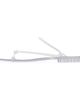 ALAÏA ALAÏA White Invisible Thong Sandals - 3