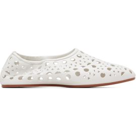 ALAÏA ALAÏA White Neo Vienne Ballerina Flats