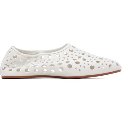 ALAÏA ALAÏA White Neo Vienne Ballerina Flats