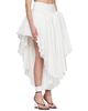 ALAÏA ALAÏA White Nylon Maxi Petticoat Midi Skirt - 2