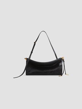 ALAÏA ALAÏA Women's Click Medium Calf-Hair Shoulder Bag