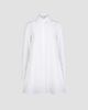 ALAÏA ALAÏA Women's Cotton Poplin A-Line Mini Shirtdress - 2