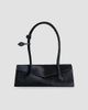 ALAÏA ALAÏA Women's Le Teckel Flap Medium Calf-Hair Shoulder Bag - 1