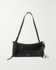 ALAÏA Click E/W small textured-nubuck shoulder bag - 1