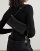 ALAÏA Click E/W small textured-nubuck shoulder bag - 2