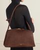 ALAÏA Le Bulldog medium nubuck shoulder bag - 2
