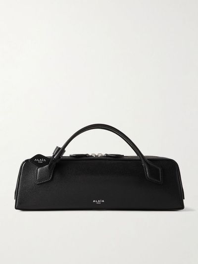 ALAÏA Le Teckel textured-leather tote