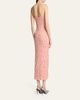 ALAÏA Polka-Dot Bustier Midi Column Dress - 3