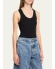 ALAÏA Sleeveless Tank Bodysuit - 4
