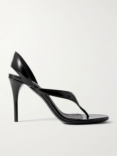 ALAÏA Tong 90 patent-leather sandals