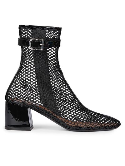 Alaïa Women's 55MM Fishnet Ankle Booties