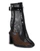 Alaïa Women's 55MM Fishnet Ankle Booties - 2