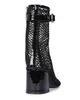 Alaïa Women's 55MM Fishnet Ankle Booties - 3