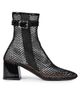 Alaïa Women's 55MM Fishnet Ankle Booties - 6