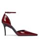 Alaïa Women's 90MM Patent Leather D'Orsay Pumps - 1