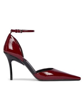 Alaïa Women's 90MM Patent Leather D'Orsay Pumps