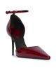 Alaïa Women's 90MM Patent Leather D'Orsay Pumps - 2