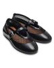 Alaïa Women's Ballerina Fishnet Rubber Flats - 2
