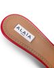 Alaïa Women's Bloom 60MM Flower-Appliqué Leather Mules - 6