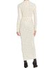 Alaïa Women's Embellished Draped Long-Sleeve Jersey Dress - 5