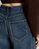 Alaïa Women's Faded High-Rise Palazzo Jeans - 5