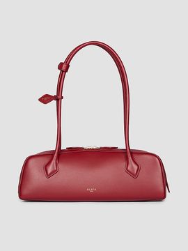 Alaïa Women's Le Teckel Medium Leather Shoulder Bag