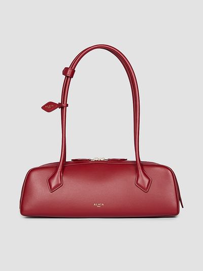 Alaïa Women's Le Teckel Medium Leather Shoulder Bag