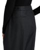 Alaïa Women's Pleated Wool Crop Tailored Pants - 6