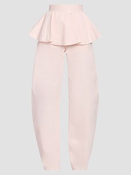 Alaïa Women's Tinted Peplum Denim Belt