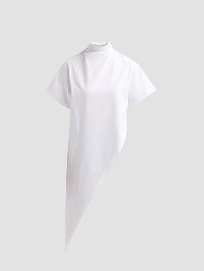 Alaïa Women's Triangle Cotton Jersey T-Shirt