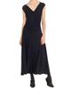 Alaïa Women's V Sculpt Pleated Wool Midi-Dress - 3