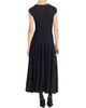 Alaïa Women's V Sculpt Pleated Wool Midi-Dress - 5