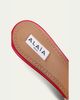ALAIA 55mm Bloom Leather Transparent Mule Pumps - 2