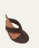 ALAIA 55mm Padded Suede Thong Sandals - 3