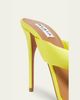 ALAIA 90mm Padded Satin Thong Sandals - 3