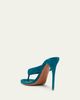 ALAIA 90mm Padded Suede Thong Sandals - 2
