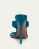 ALAIA 90mm Padded Suede Thong Sandals - 3
