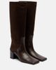 Alaia Alaïa 55 leather knee-high boots - 1
