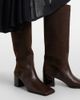 Alaia Alaïa 55 leather knee-high boots - 2