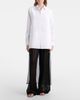 Alaia AlaÃ¯a Asymmetric cotton poplin shirt - 2