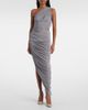 Alaia Alaïa Asymmetric ruched jersey maxi dress - 2