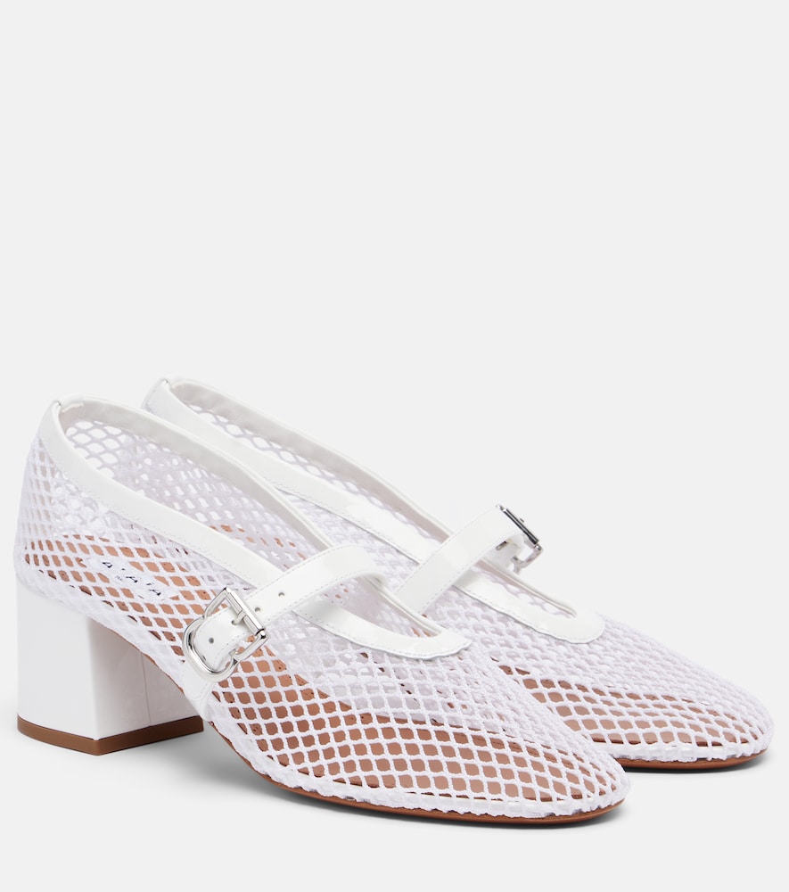 Alaia - AlaÃ¯a Babies mesh Mary Jane pumps