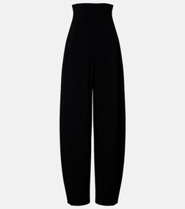 Alaia AlaÃ¯a Barrel-leg pants