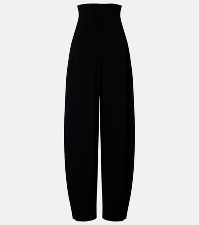 Alaia AlaÃ¯a Barrel-leg pants